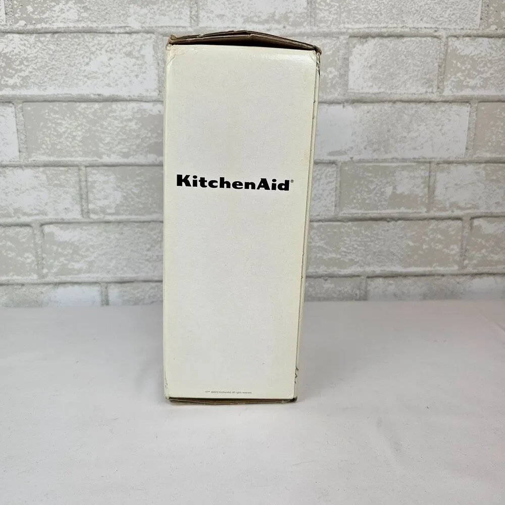 KitchenAid Pasta Roller Fettuccine Cutter Attachment Set KFETPRAP w/ Box Manual